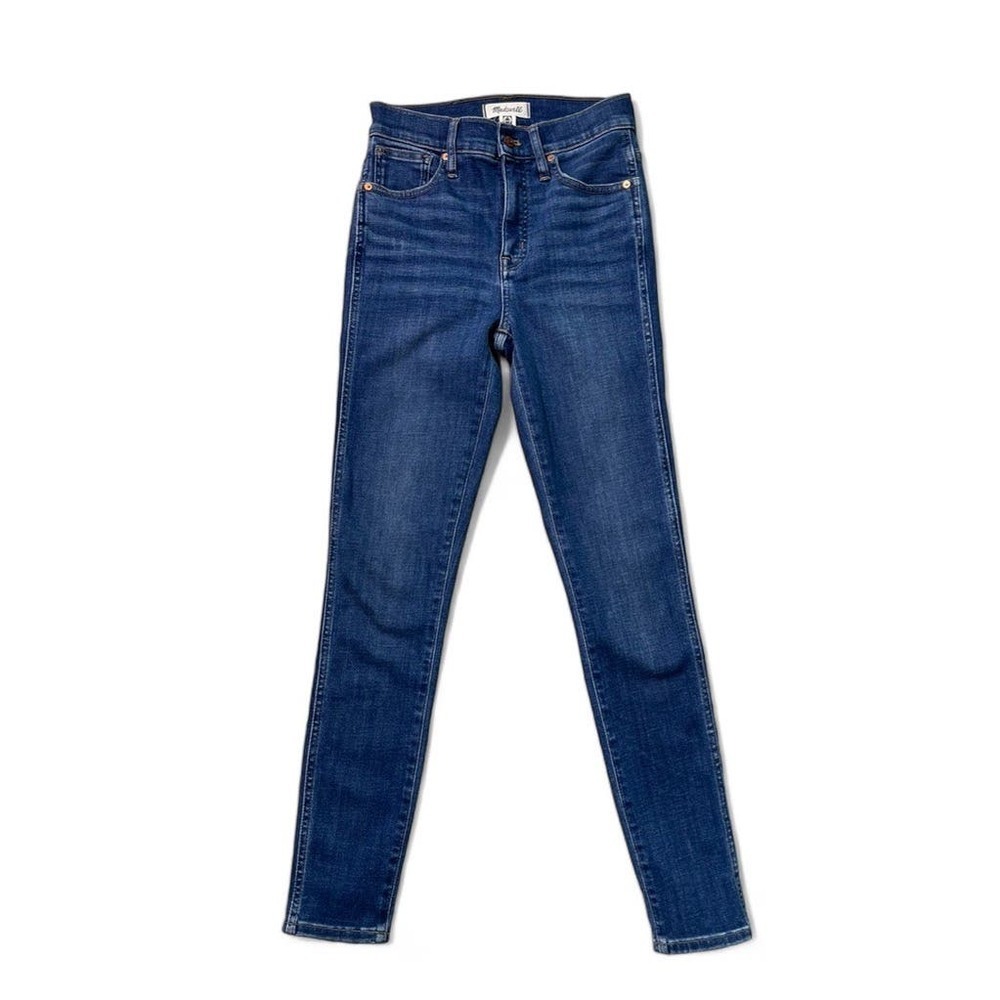 Madewell 10" High Rise Skinny Jeans Smithley Wash - Picture 4 of 10